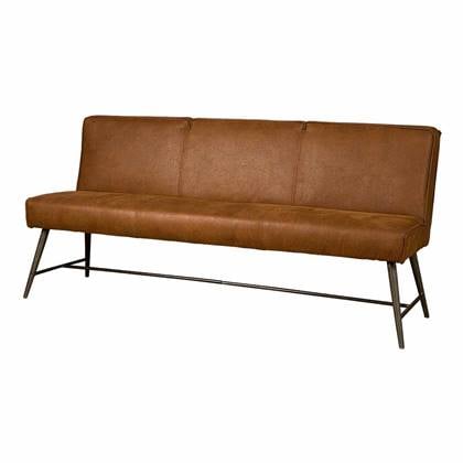 Tower Living Anli-Style  Belmonte bench 185 - fabric cherokee 8 cognac