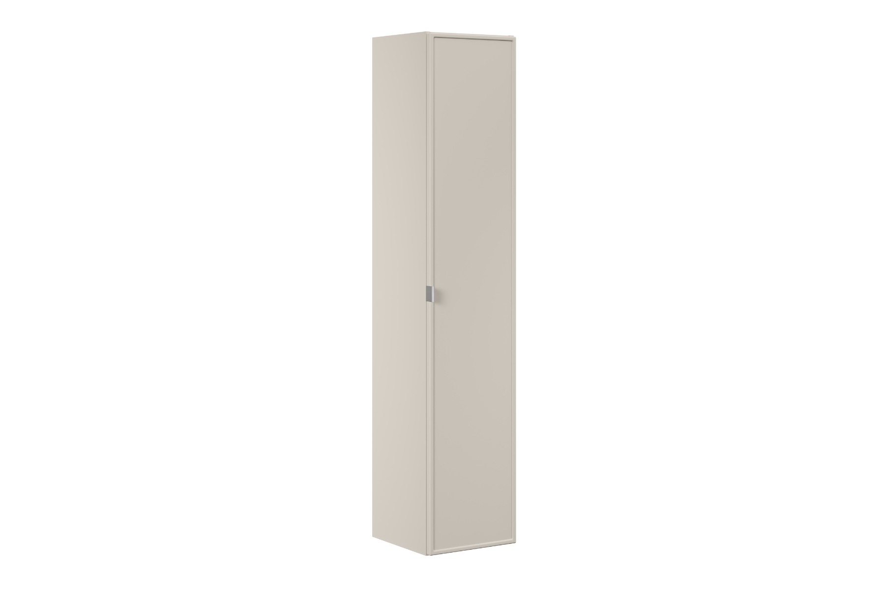 Comad Bella Cashmere kolomkast met 1 deur 30x25x140cm taupe