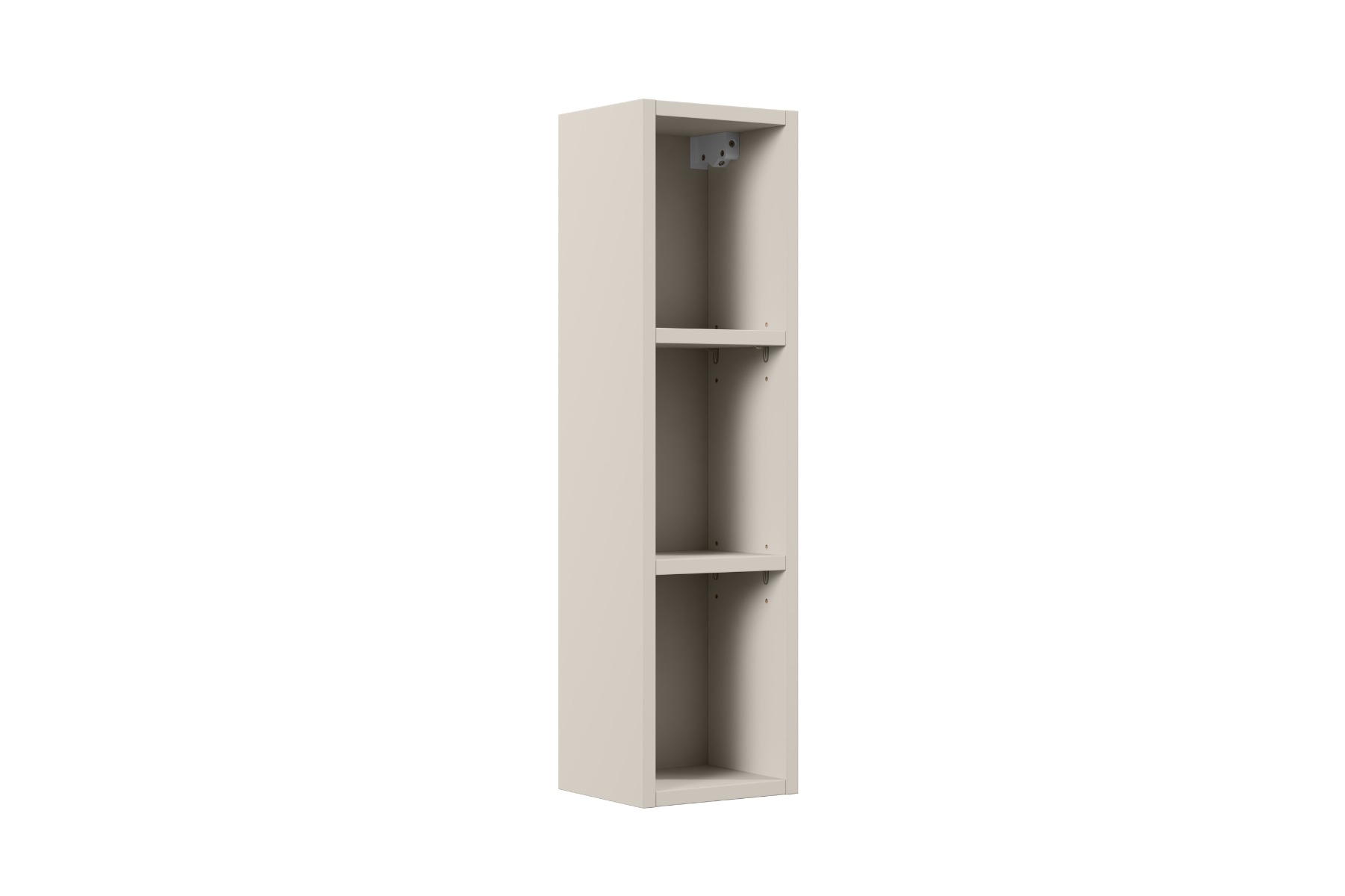 Comad Cashmere half hoge open kast 20x74cm taupe