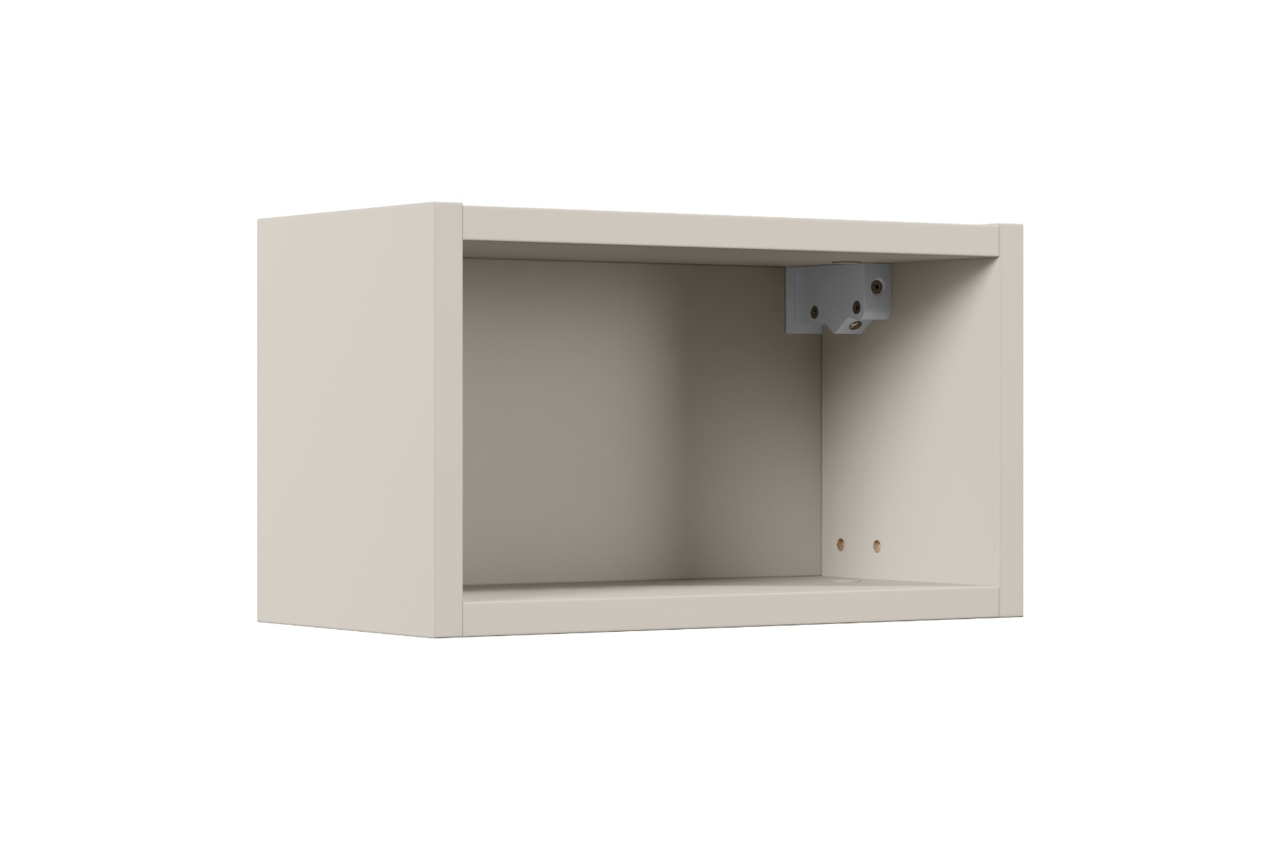Comad Cashmere half hoge open kast 35x20cm taupe