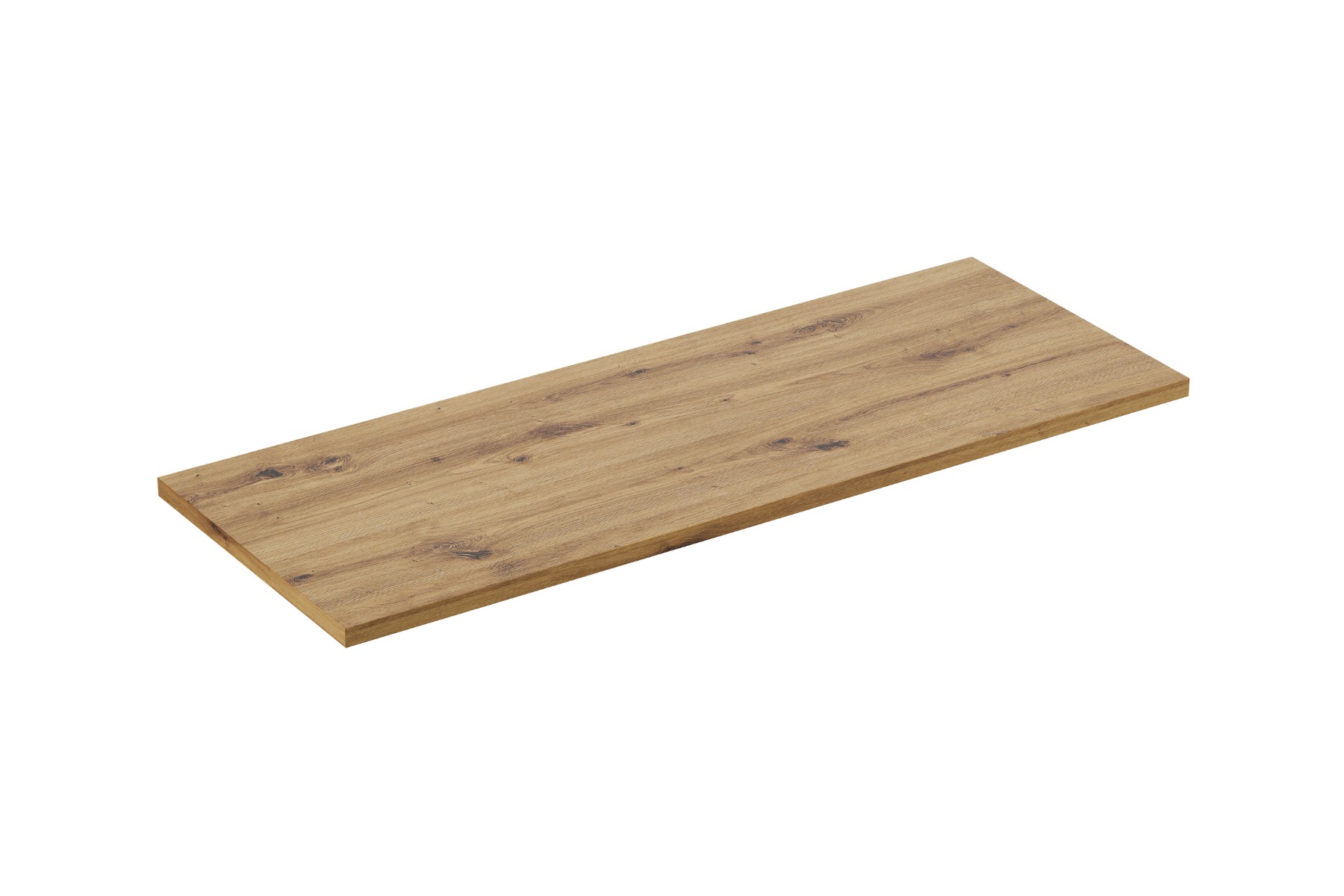 Comad Artisan wastafel toppaneel 120cm eiken