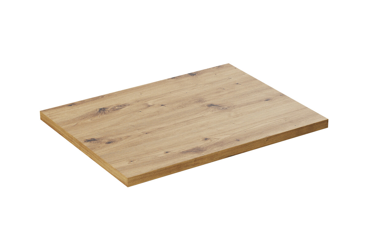 Comad Artisan wastafel toppaneel 80cm eiken