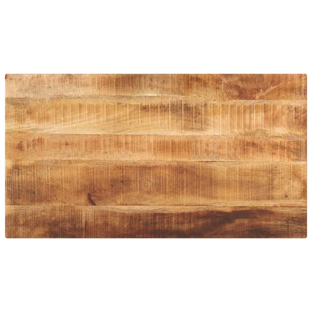 VidaXL Tafelblad rechthoekig 110x70x2,5 cm massief ruw mangohout