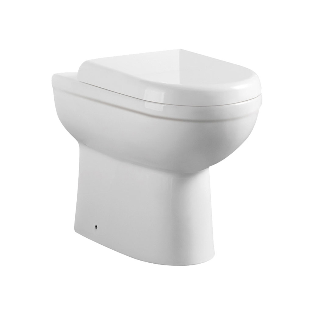 Eastbrook Dura Comfort staande toiletpot wit glans