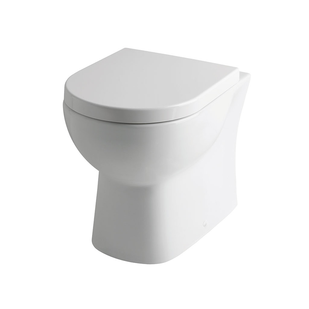 Eastbrook Farringdon staand toilet wit glans