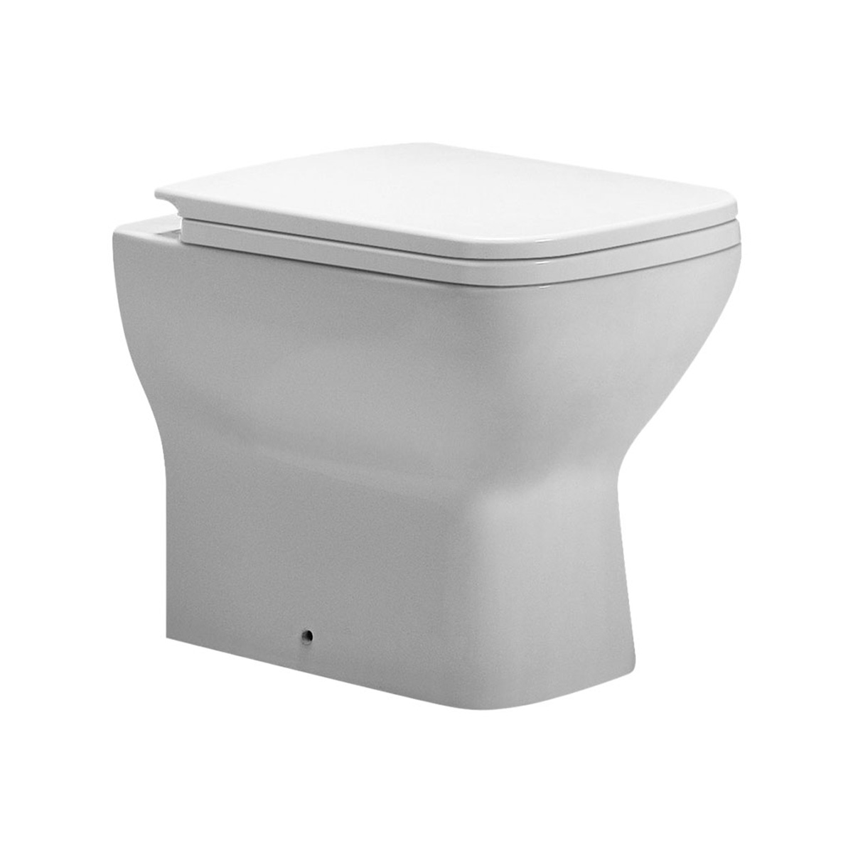 Eastbrook Wingrave staand toilet wit glans