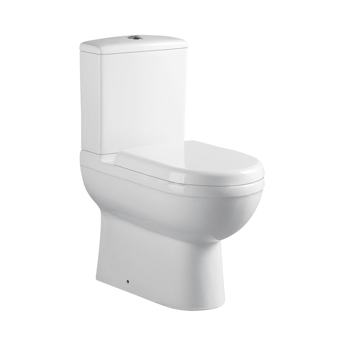 Eastbrook Dura Comfort toiletpot back to wall wit glans