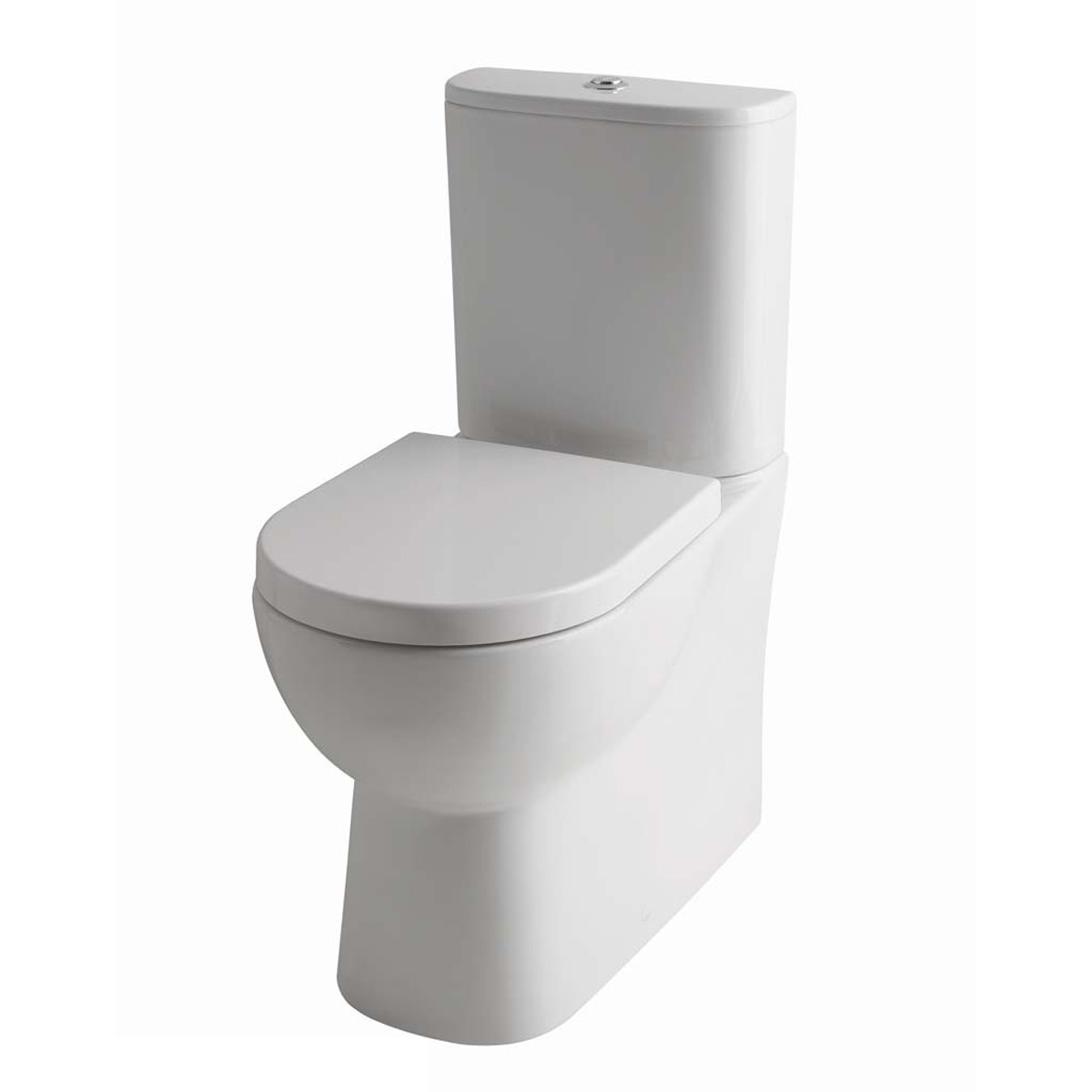 Eastbrook Farringdon randloze toiletpot wit glans