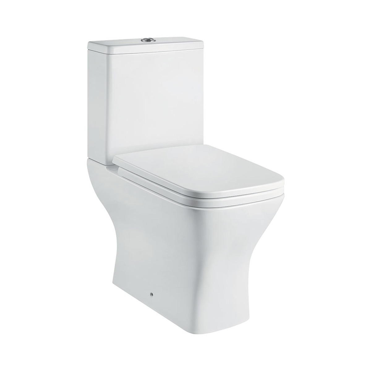Eastbrook Wingrave randloze toiletpot wit glans