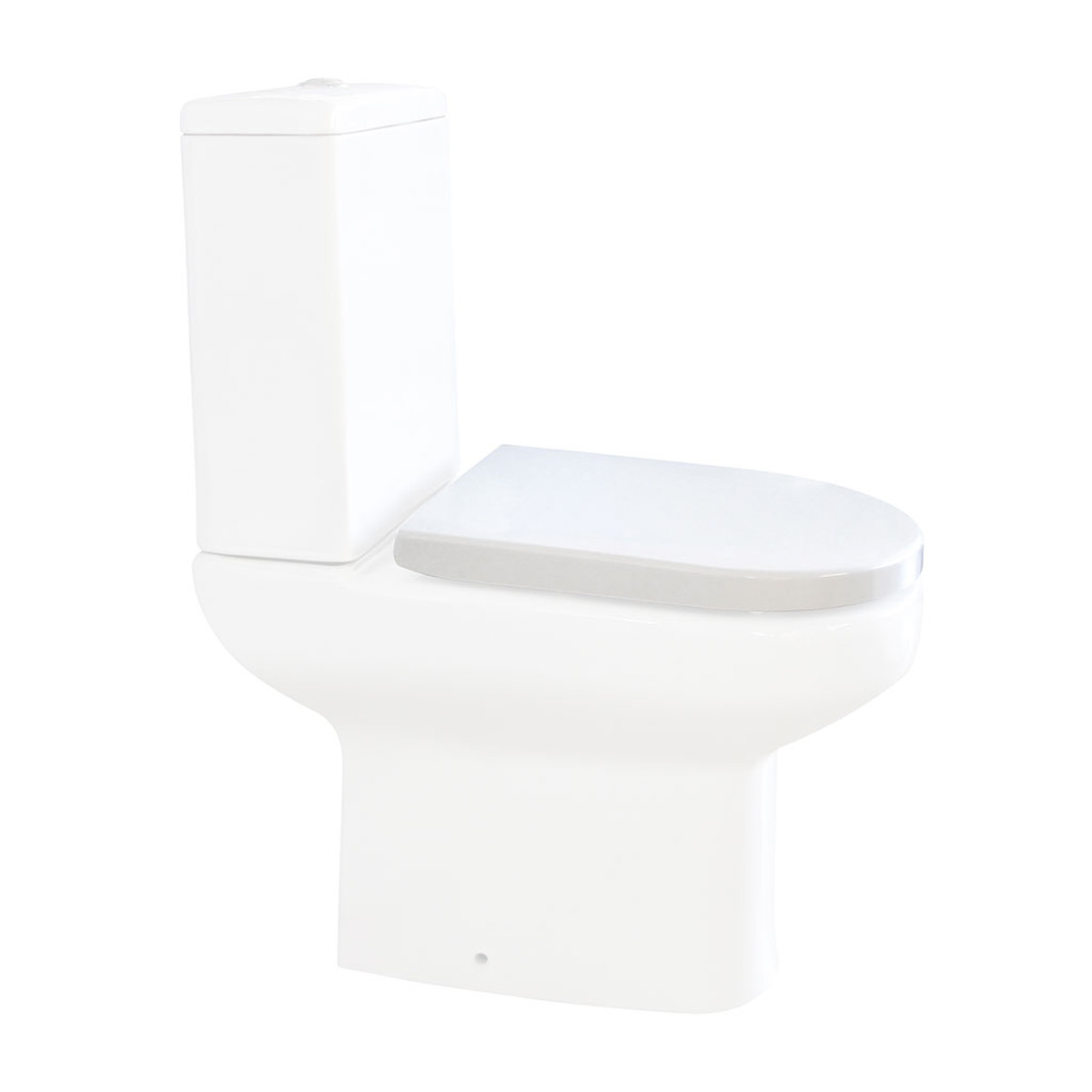 Eastbrook Andelle softclose toiletzitting wit glans