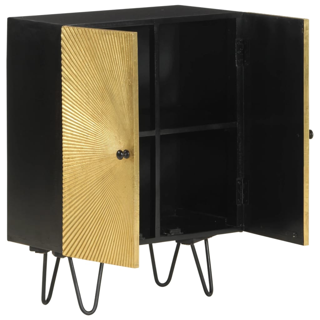 vidaXL Dressoir 55x30x75 cm massief mangohout