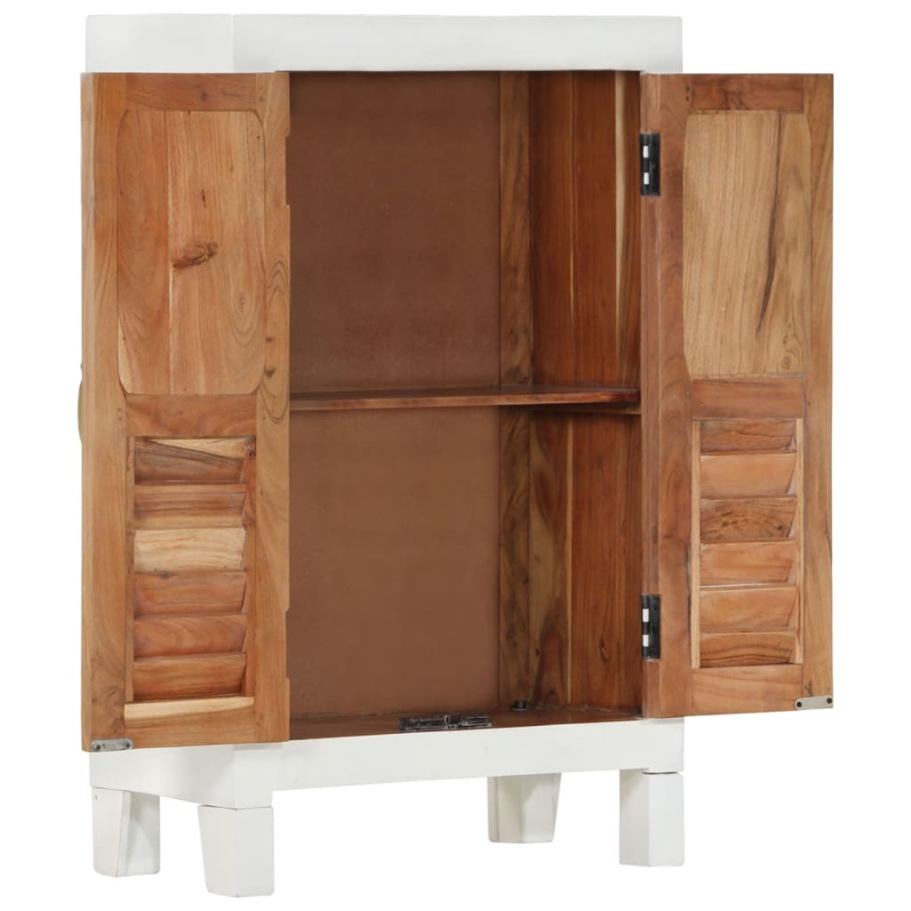 vidaXL Dressoir 55x30x90 cm massief acaciahout
