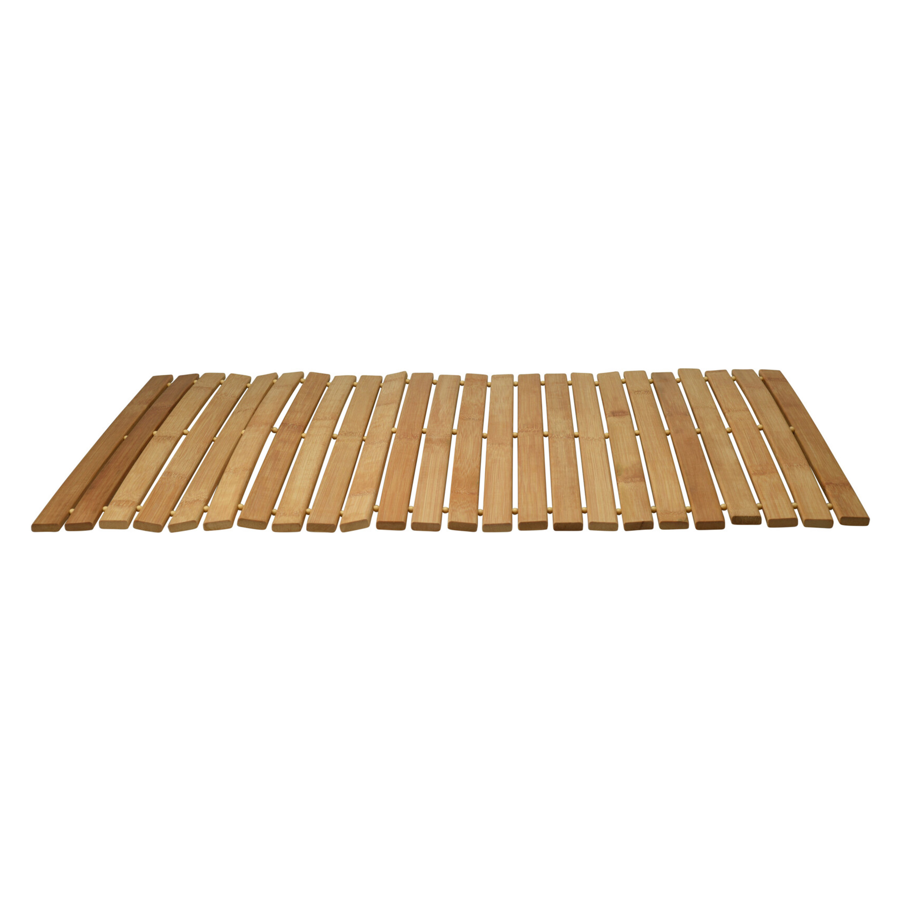 Bathroom Solutions Badmat - bamboe hout - x 60 cm -