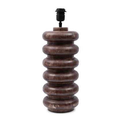 Rivièra Maison Riviera Maison Lamp Bruin - Bangli - Hout, Metaal (ØxH) 18x49.5
