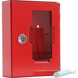 Rottner noodsleutelkast NSK 1 met klepel - cilinderslot, rood