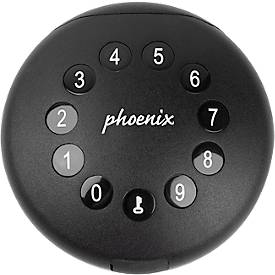 Phoenix Sleutelkluis  Palm KS0211E, gemotoriseerd sleutelslot, bediening via app, Bluetooth, water- en stofdicht IP65, zwart