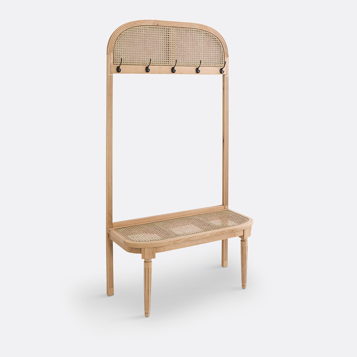 LA REDOUTE INTERIEURS Eiken en rotan kledingmeubel, Lunhaus