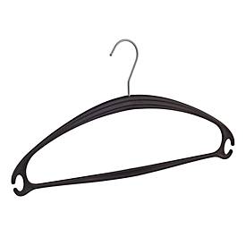 Weber Kleiderbügel Kunststof kleerhanger Rudolf Weber KG Vega, hangerdikte 12 mm, draaibare haak, 10 stuks, zwart