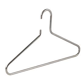 Weber Kleiderbügel Draad kleerhanger Rudolf Weber KG Ageless, ø 8 mm, ronde uiteinden, verchroomd staal, 4 stuks