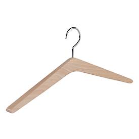 Weber Kleiderbügel Houten kleerhanger Rudolf Weber KG Hout, hangerdikte 22 mm, draaibare haak, 4 stuks, gelakt beukenhout