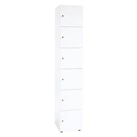 Lockerkast 6OH Wit,6xDS