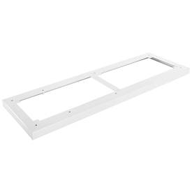 Schäfer Shop Genius stalen sokkel TETRIS WOOD, voor rekken/kasten B 1200 mm, wit
