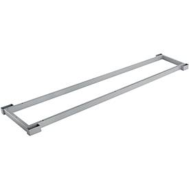 Schäfer Shop Genius Stalen sokkel TETRIS WOOD, teruggebracht, voor archiefrekken/kasten B 1600 mm