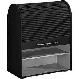 Body universele kast, zonder rolluik, B 980/800 x D 450 x H 800/980 mm, zwart