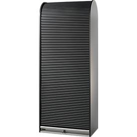 Romp archiefkast B 800 x D 500 x H 2020 mm, zwart