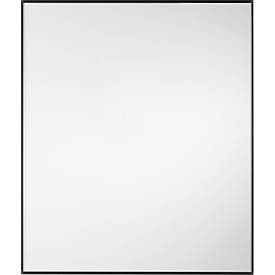 Moedel Leit- und Orientierungssysteme moedel wandbord Madrid, DIN A3, aluminium frame, zelfklevende bevestiging, polyester afdekplaat, B 299,5 x H 422,5 mm, zwart