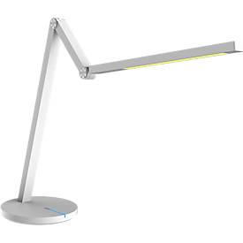 Hansa-by-styro LED-zaklamp, dimbaar, 3.000-6.300 K, tiptoetsbediening, wit