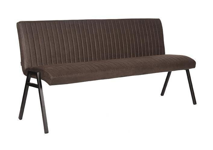 LABEL51 Eetkamerbank Matz, 175cm - Bruin
