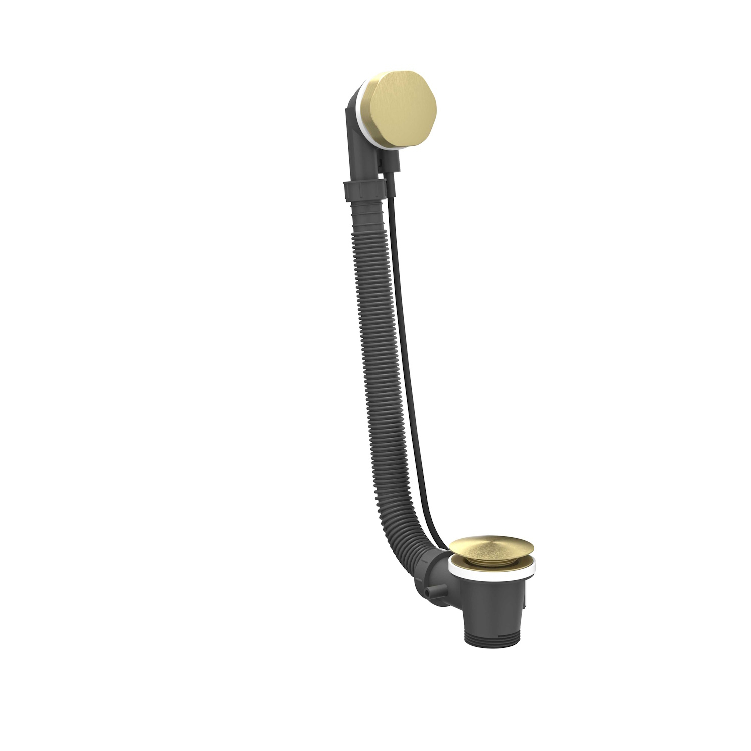 IVY Badoverloopset  Geborsteld Mat Goud PVD