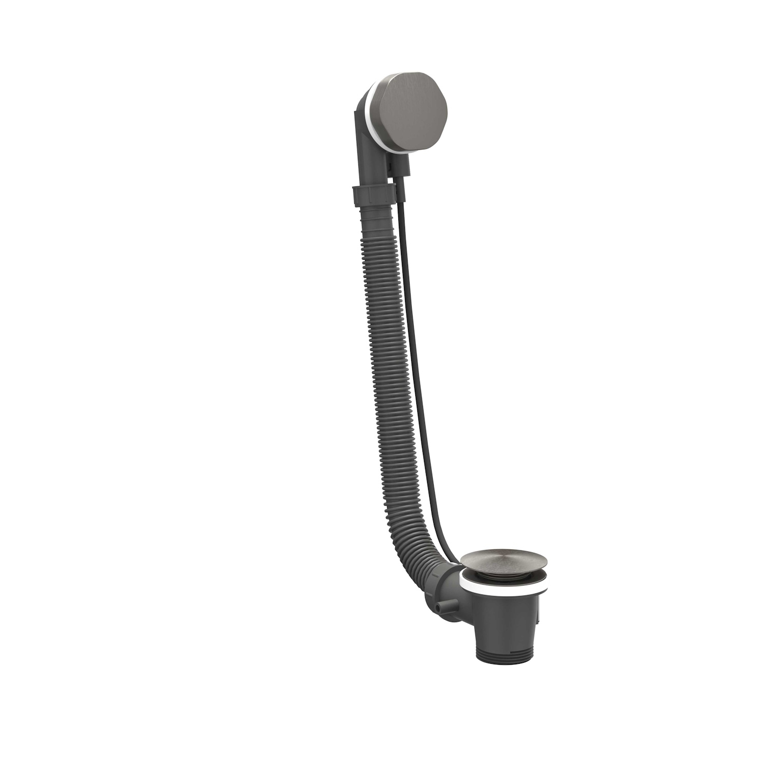 IVY Badoverloopset  Geborsteld Metal Black PVD
