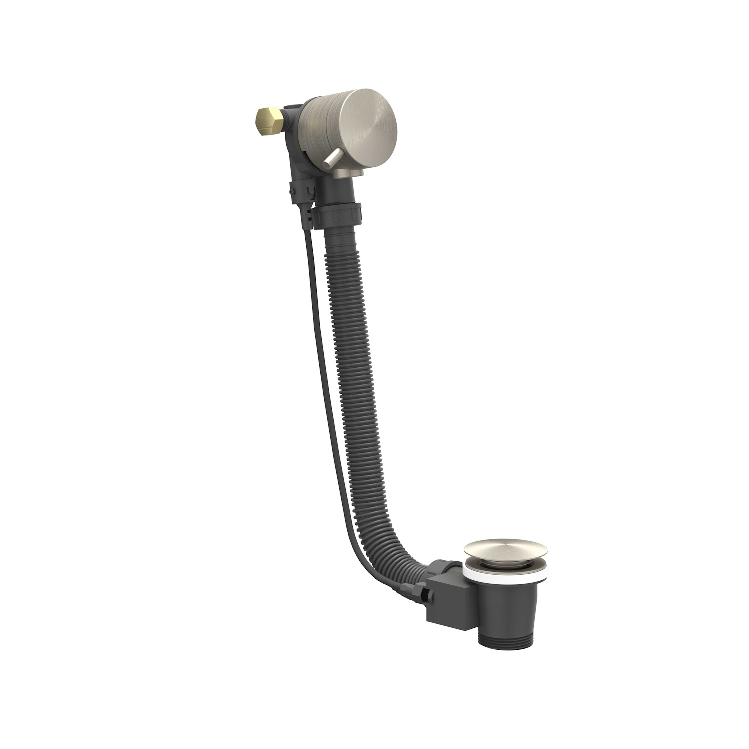 IVY Badoverloop Vulcombinatie  Geborsteld Nickel PVD