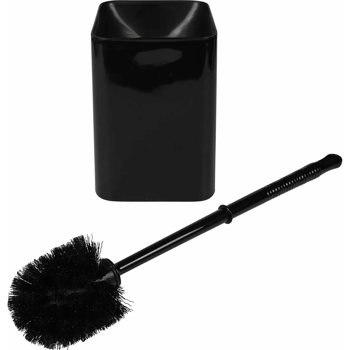 Benson Toiletborstel met houder - zwart - kunststof - WC borstel -