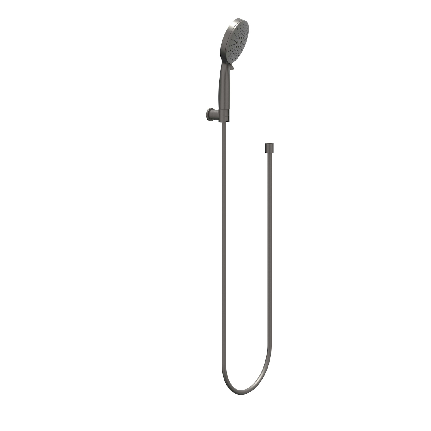 IVY Handdoucheset  Set Bestaande Uit Doucheslang 150 cm, Wandhouder En Handdouche 3-Standen Geborsteld Metal Black PVD