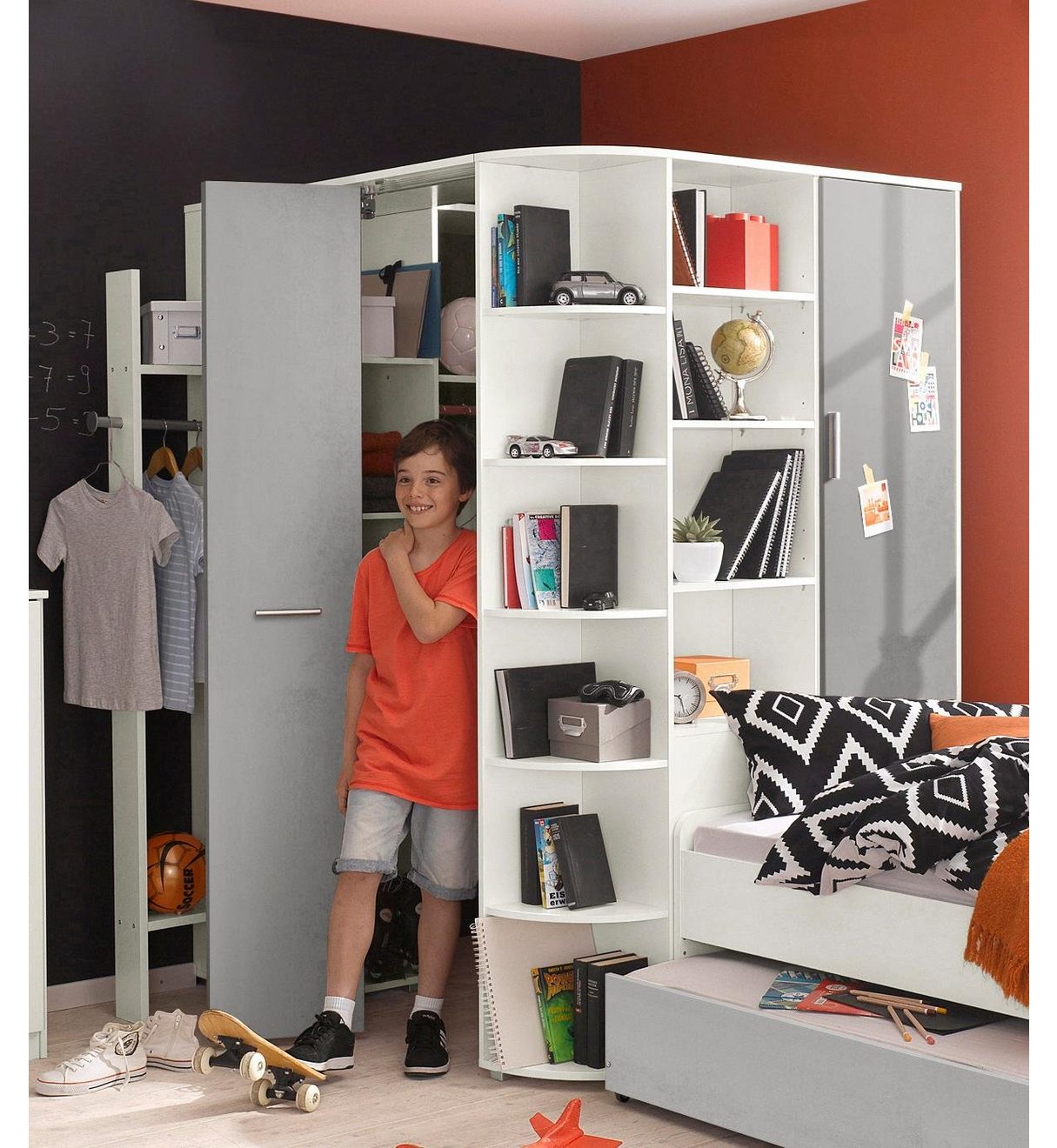 Wimex Hoekkledingkast Joker inloopkast, garderobe, hoekkast