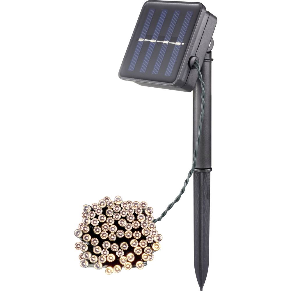 WS-SL02 100L Lichtketting op zonne-energie LED 0.3 W Groen