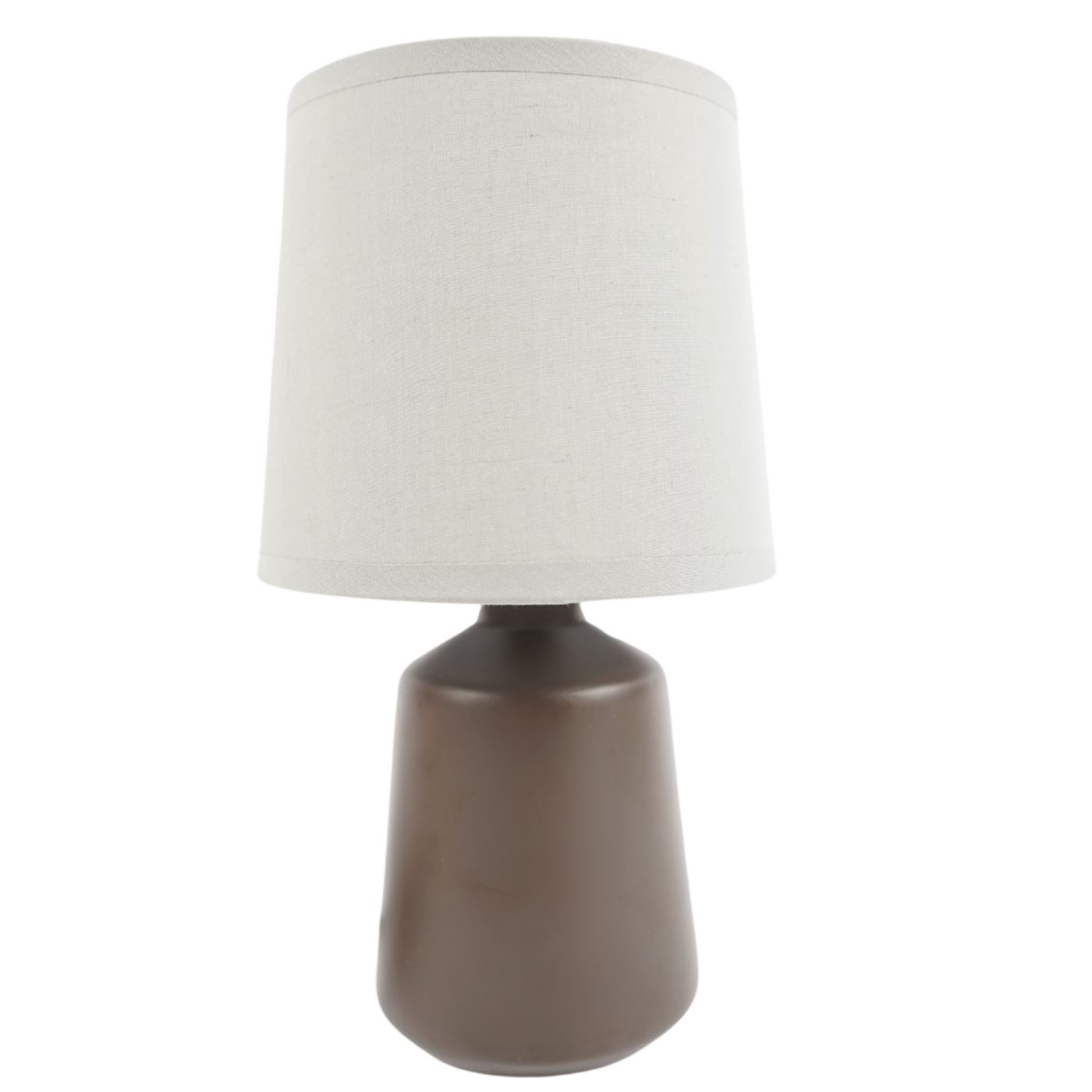 Z1 Tafellamp Keramiek Bruin EU Stekker 27cm