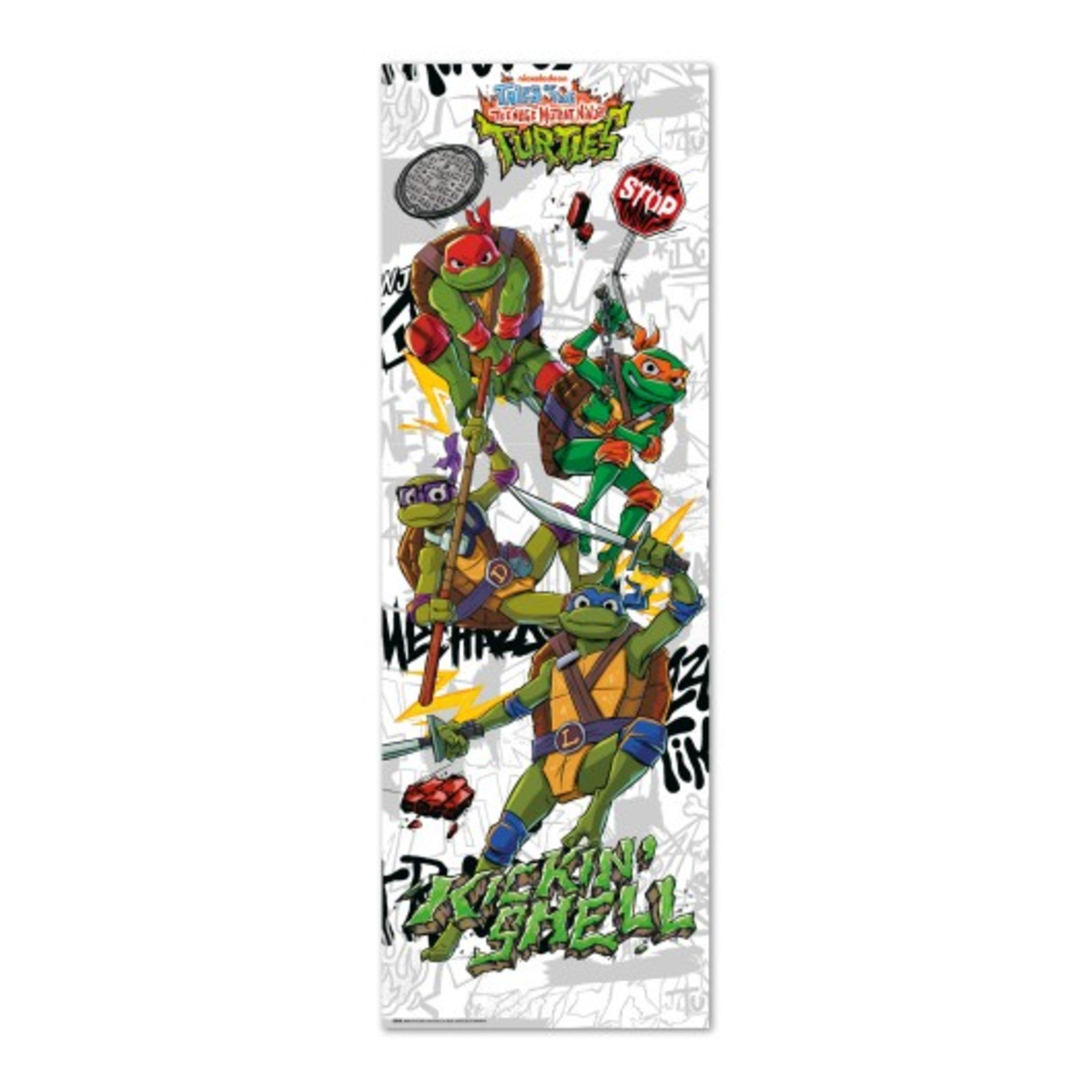 Grupo Erik Poster Teenage Mutant Ninja Turtles 53x158cm