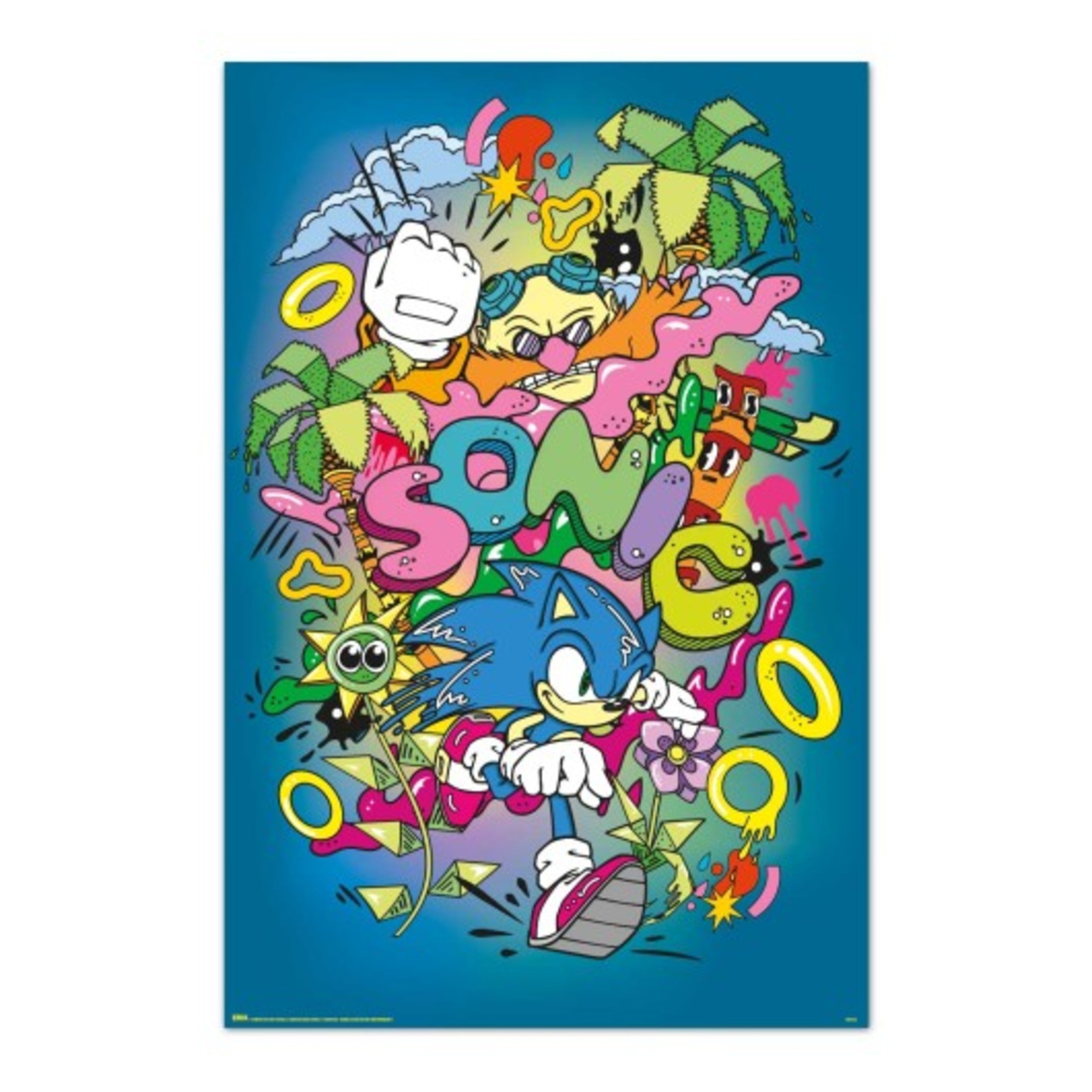Grupo Erik Poster Sonic Pop 61x91,5cm
