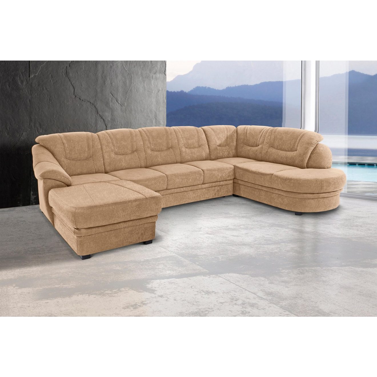 Sit&more Zithoek Savoni U-vorm optioneel met slaapfunctie