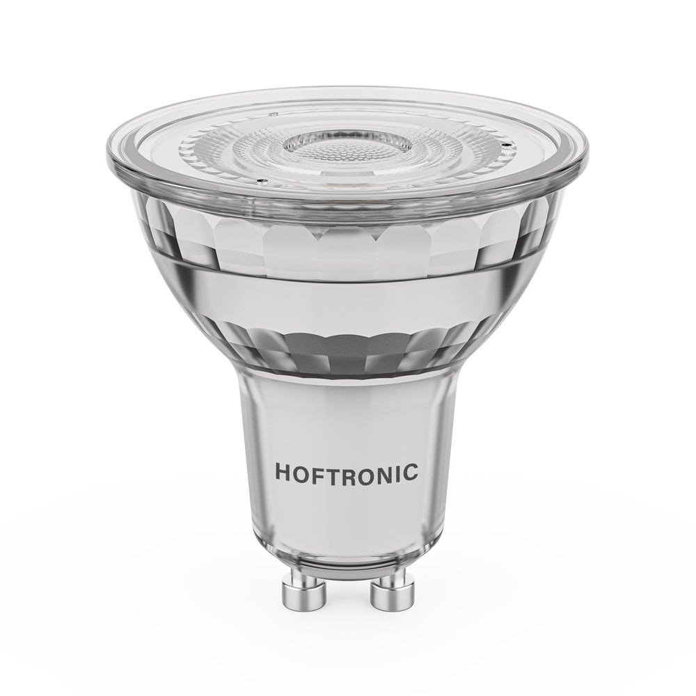 HOFTRONIC™ GU10 LED spot - 4 Watt 345 lumen - 6500K Daglicht wit licht - Dimbaar - LED reflector - Vervangt 50 Watt