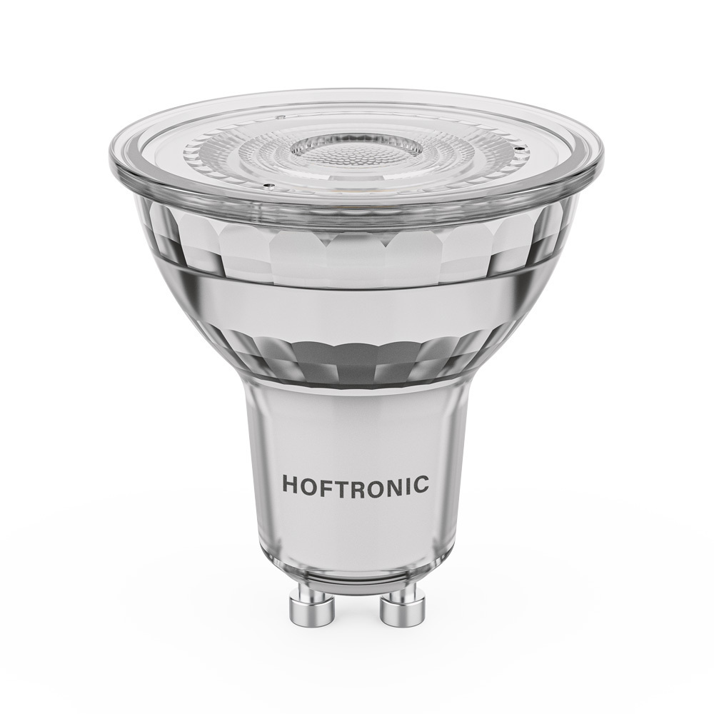 HOFTRONIC™ GU10 LED spot - 4 Watt 345 lumen - 4000K Neutraal wit licht - Dimbaar - LED reflector - Vervangt 50 Watt