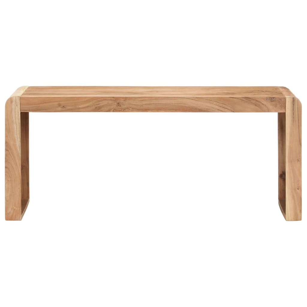 vidaXL Bankje 110x38x46 cm massief acaciahout
