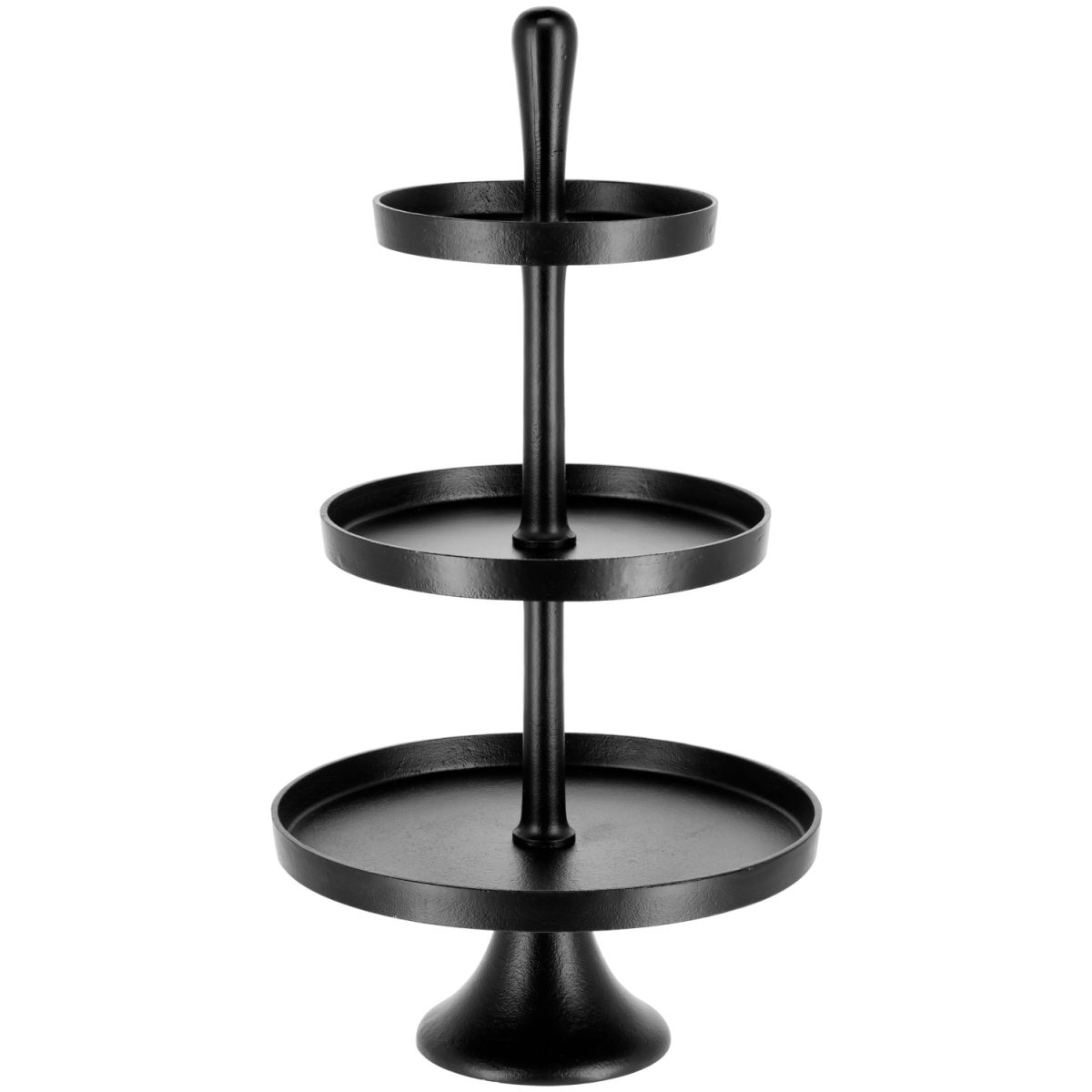 Vega Etagère Amyntas; 43x76 cm (ØxH); zwart