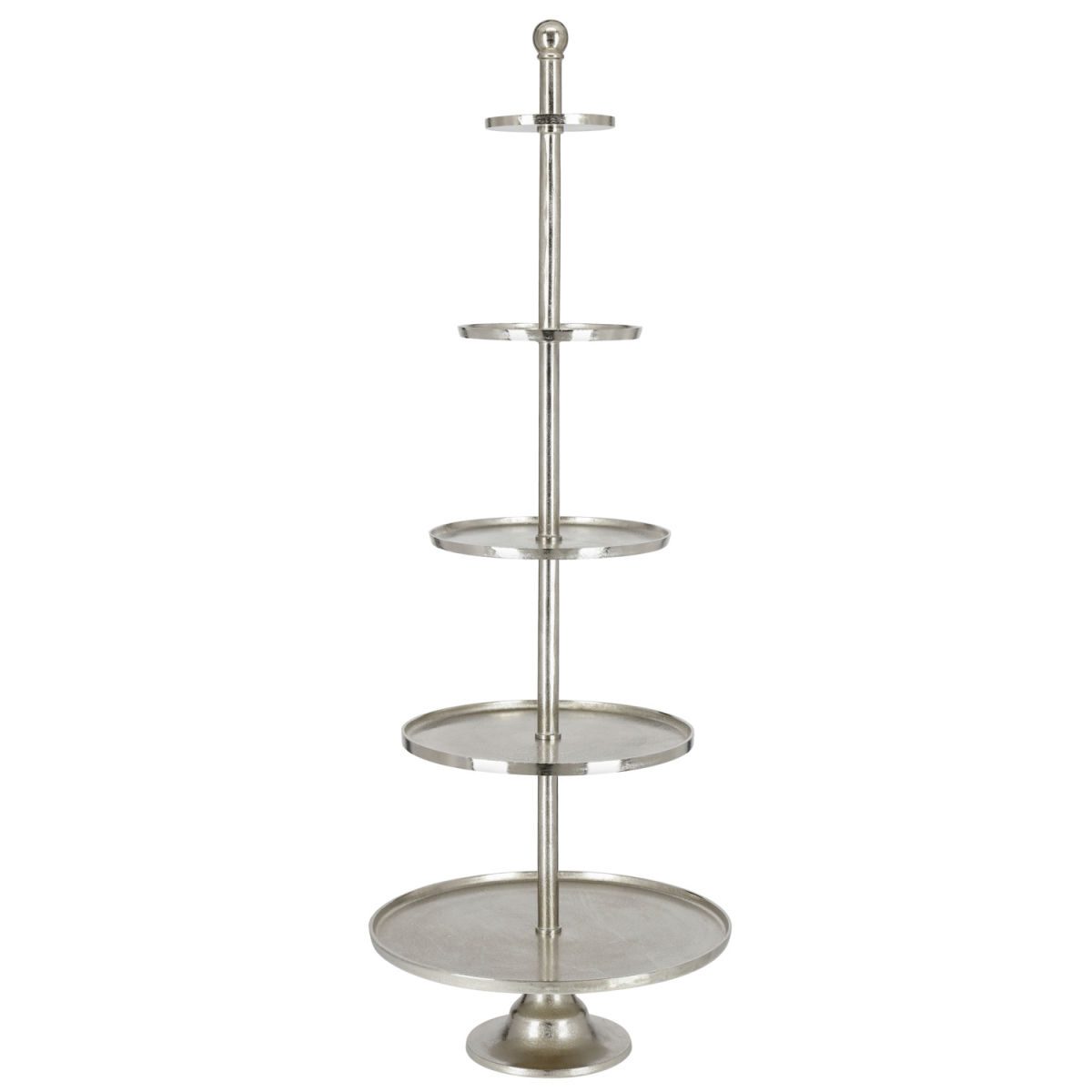 Vega Etagère Edita; 60x170 cm (ØxH); zilver