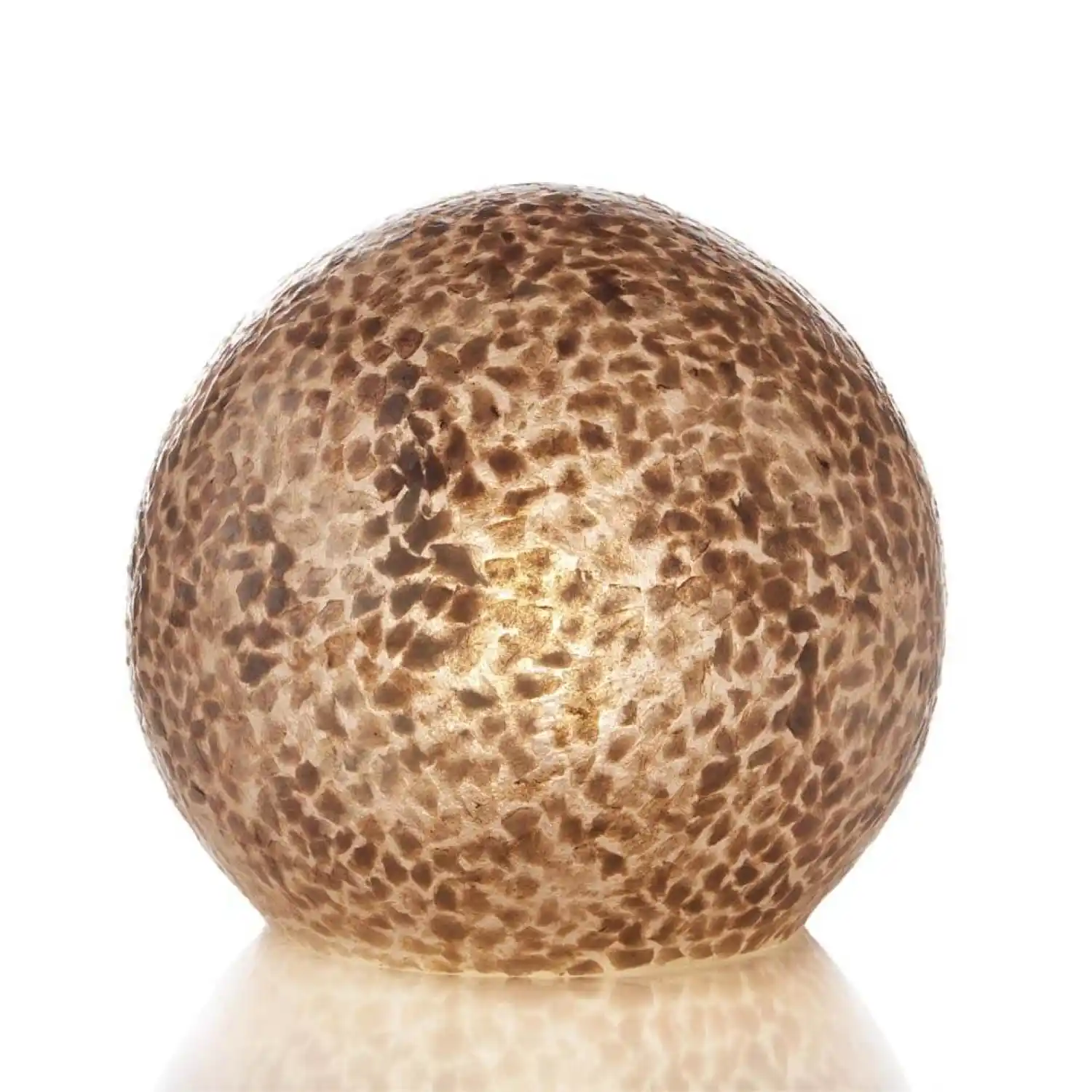 VillaFlor Tafellamp Wangi gold Bol Ø 40 cm beige