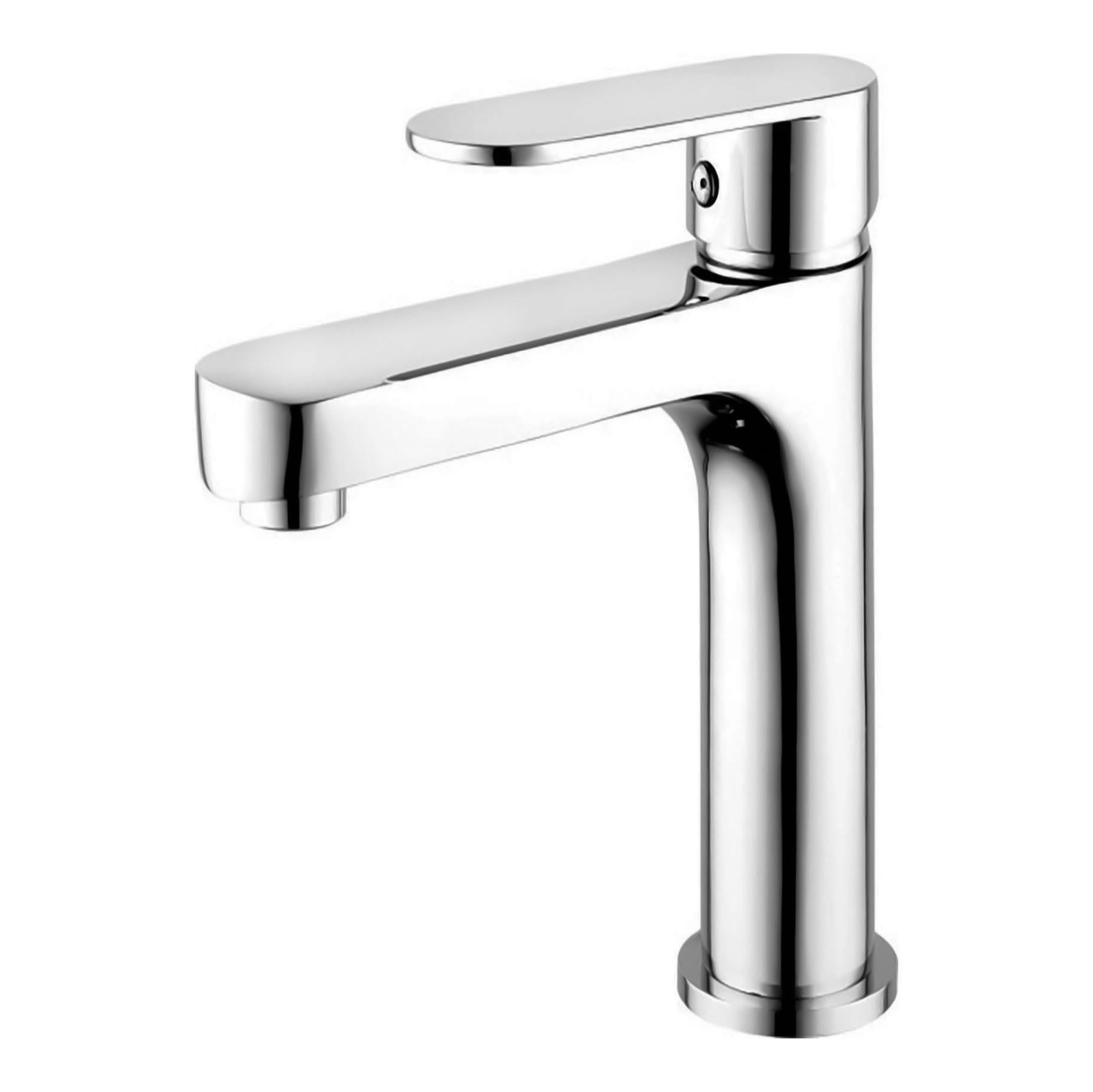 SaniGoods Piper hoge wastafelmengkraan chroom